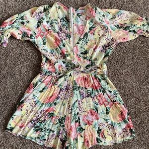 Faithfull the Brand Floral Romper